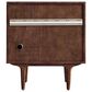 James Martin Vanities Amberly 30" Single Bathroom Vanity in Mid-Century Walnut with 3 cm Parisien Bleu Quartz Top and Rectangular Sink, , large