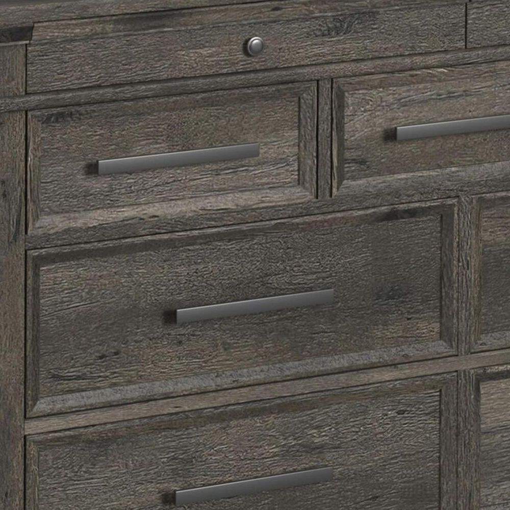 Mayberry Hill Park Ridge 5-Piece Queen Bedroom Set in Charcoal, , large