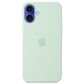 Apple Silicone Case with MagSafe for iPhone 16 Plus in Aquamarine, , large