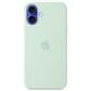 Apple Silicone Case with MagSafe for iPhone 16 Plus in Aquamarine, , large
