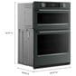 KitchenAid 30" Smart Combination Microwave Wall Oven with Air Fry Mode in Juniper, , large