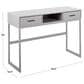Lumisource Franklin Console Table in Black, , large