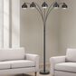 Cal Lighting Richford 5 Lit arc floor lamp, , large
