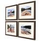 Paragon 23" x 27" Peaceful Lake Wall Art Set in Brown (Set of 4), , large