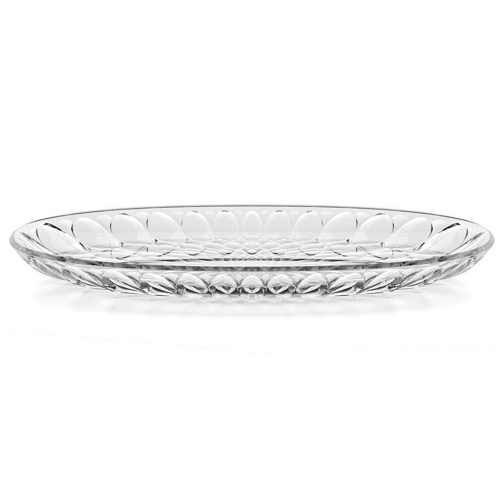 Fratelli Guzzini Vanity Small Oval Tray in Air Clear, , large
