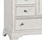 Eastern Shore Olivia 5-Drawer Chifferobe in Brushed White, , large