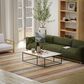 RIZZY Spectrum Gold, Cream, Gray, Red, Rust and Charcoal 8" x 10" Area Rug, , large