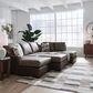 Ashley Castille Way Oversized Accent Ottoman in Fossil, , large