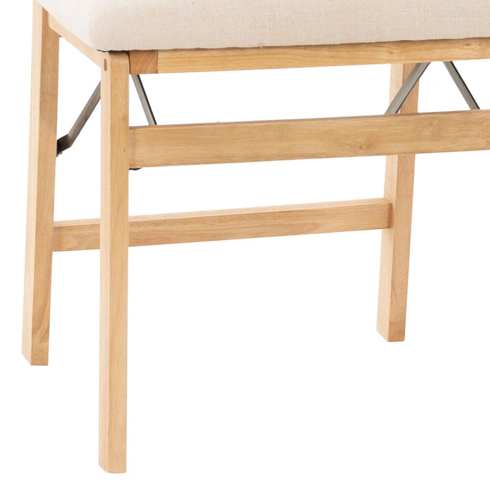 Linon Home Decor Bauer Cane Folding Side Chair in Natural, , large