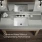 Kohler Tone Widespread Bathroom Sinks in Polished Chrome and Matte Black, , large