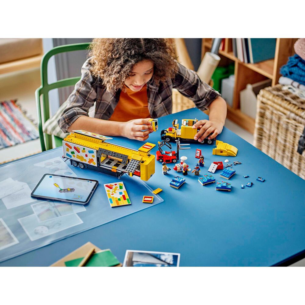 LEGO City Yellow Delivery Truck, , large