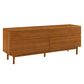 Natural Bamboo Furnishings 4 Drawer Double Dresser, , large