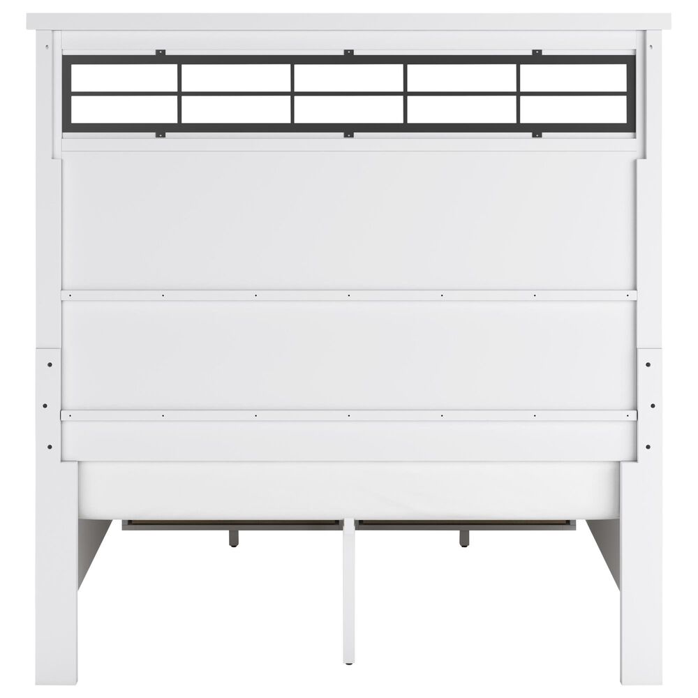 Ashley 5-Piece Queen Bedroom Set in White and Natural, , large