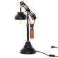 Maple and Jade Industrial Table Lamp in Shiny Black and Copper, , large