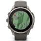 Garmin fenix 9 Pro inReach Solar Smartwatch 47mm Titanium with Pebble Gray and Silver Gray Silicone Band, , large