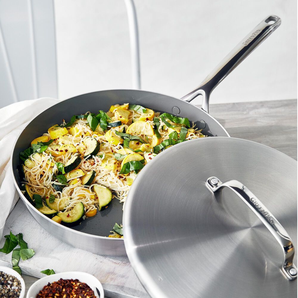 Green Pan GP5 13-Piece Cookware Set in Stainless Steel, , large