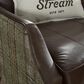 Best Home Furnishings Keatling Accent Chair in Dark Brown and Moss, , large