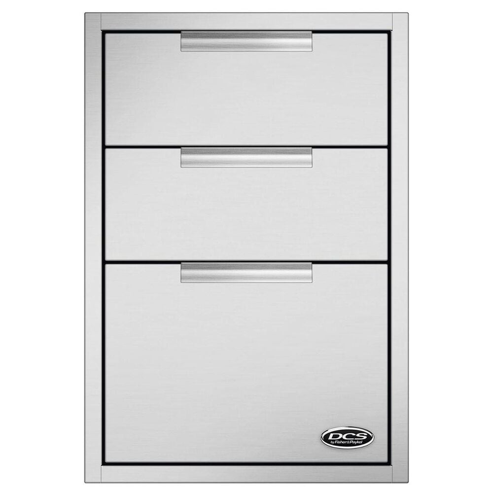 DCS Triple Drawer Tower in Stainless Steel, , large
