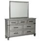 Ashley Russelyn 4-Piece Cal King Storage Bed Set in Gray, , large