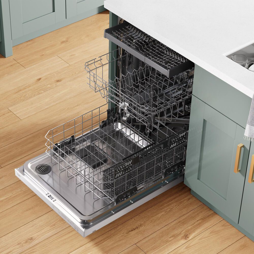 Whirlpool 24&quot; Fully Integrated Dishwasher in White, , large