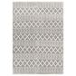 Surya Daffodil Southwestern 8" x 10" Light Grey and Natural Area Rug, , large