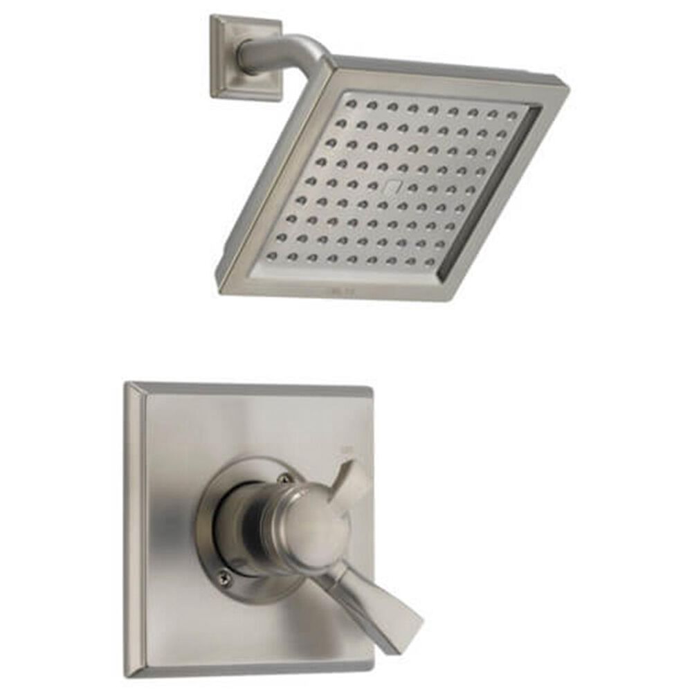 Delta Shower Trim in Stainless Steel, , large