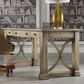 Hooker Furniture Melange Architectural Writing Desk with 3 Drawers, , large