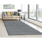 Radici USA Alleanza 10" x 14" Silver Area Rug, , large
