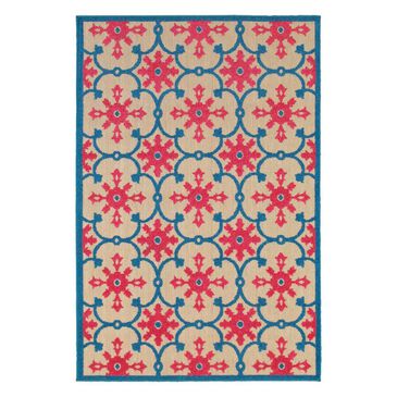 Oriental Weavers Cayman 190L 6"7" x 9"6" Sand/Pink Area Rug, , large