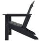 Ashley Sundown Treasure Adirondack Chair in Black, , large