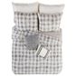 Peking Handicraft Maddie 5-Piece King Comforter Set in Gray, , large