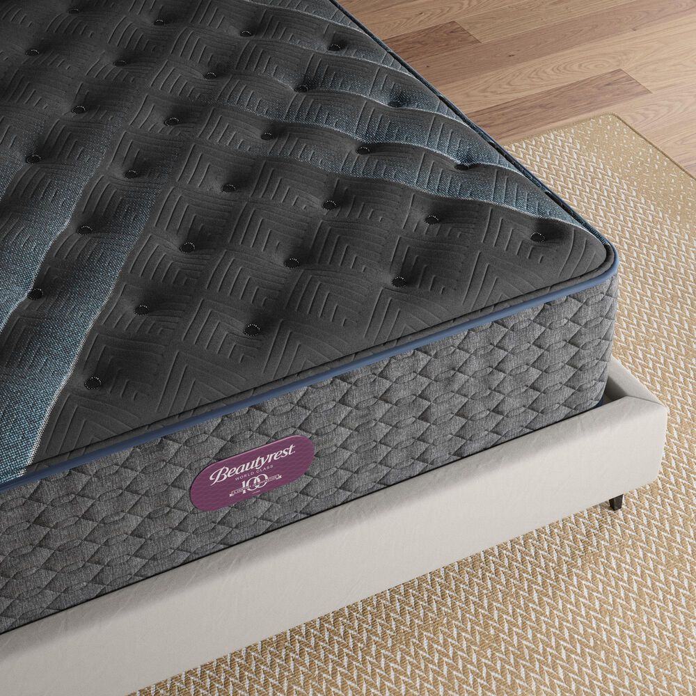 Simmons World Class Level Four Plush Twin Mattress with High Profile Box Spring, , large