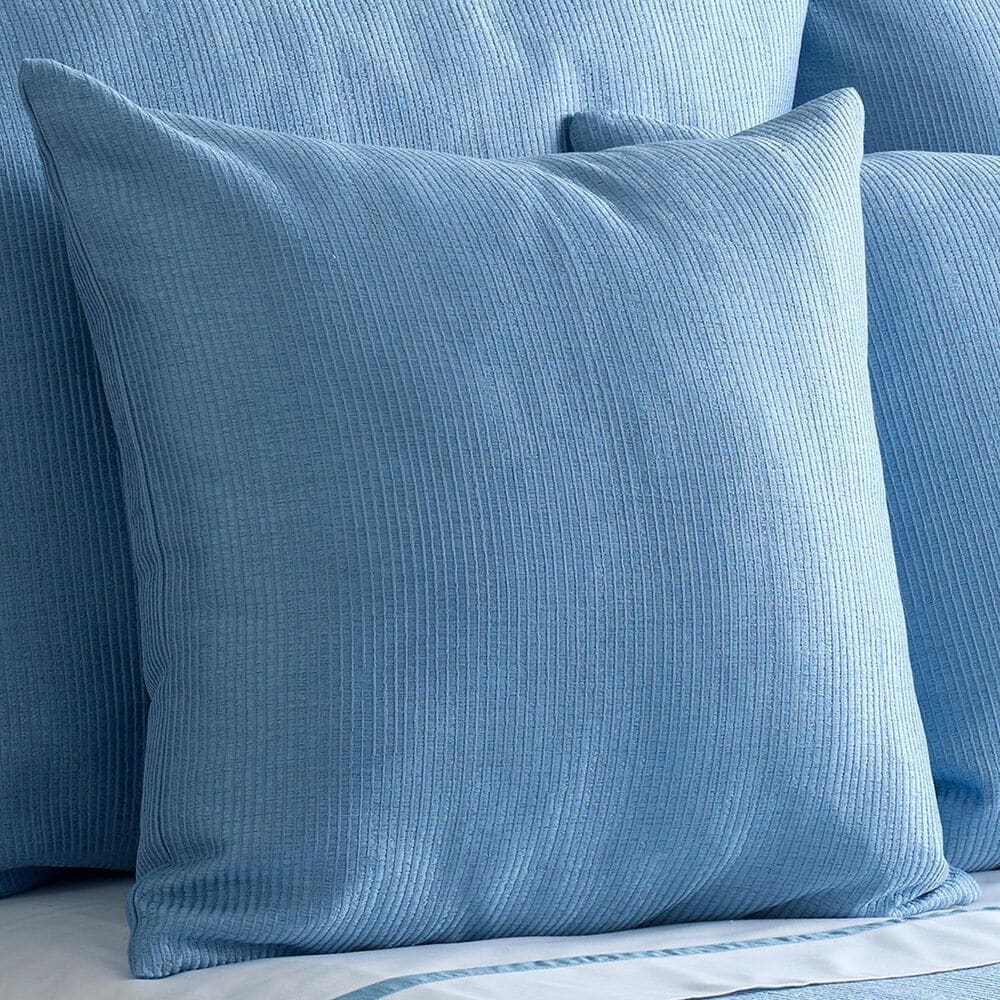 Ann Gish Lamina 22" x 22" Square Throw Pillow in Blue, , large