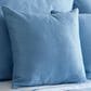 Ann Gish Lamina 22" x 22" Square Throw Pillow in Blue, , large