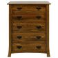 Fleming Furniture Co. Solid Oak Chest in Vail Brown, , large