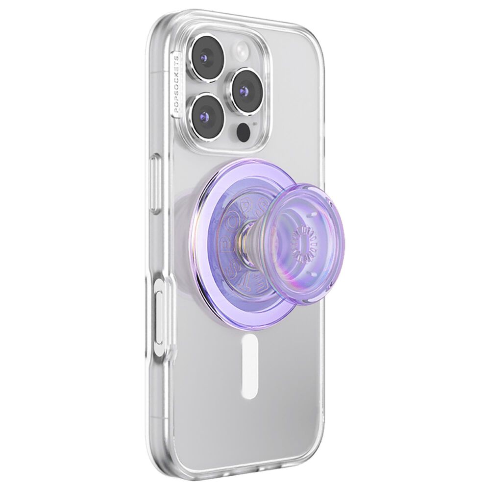 PopSockets MagSafe Circle PopGrip in Iridescent Lavender, , large