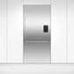 Fisher & Paykel 36" Integrated Bottom Mount Single Door Panel with 84" High in Stainless Steel, , large