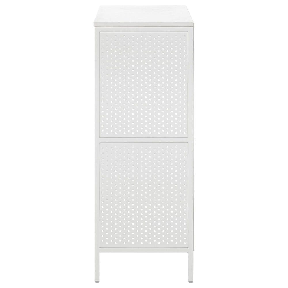 Valor Living Ace 2-Shelf Storage Bookcase in White, , large