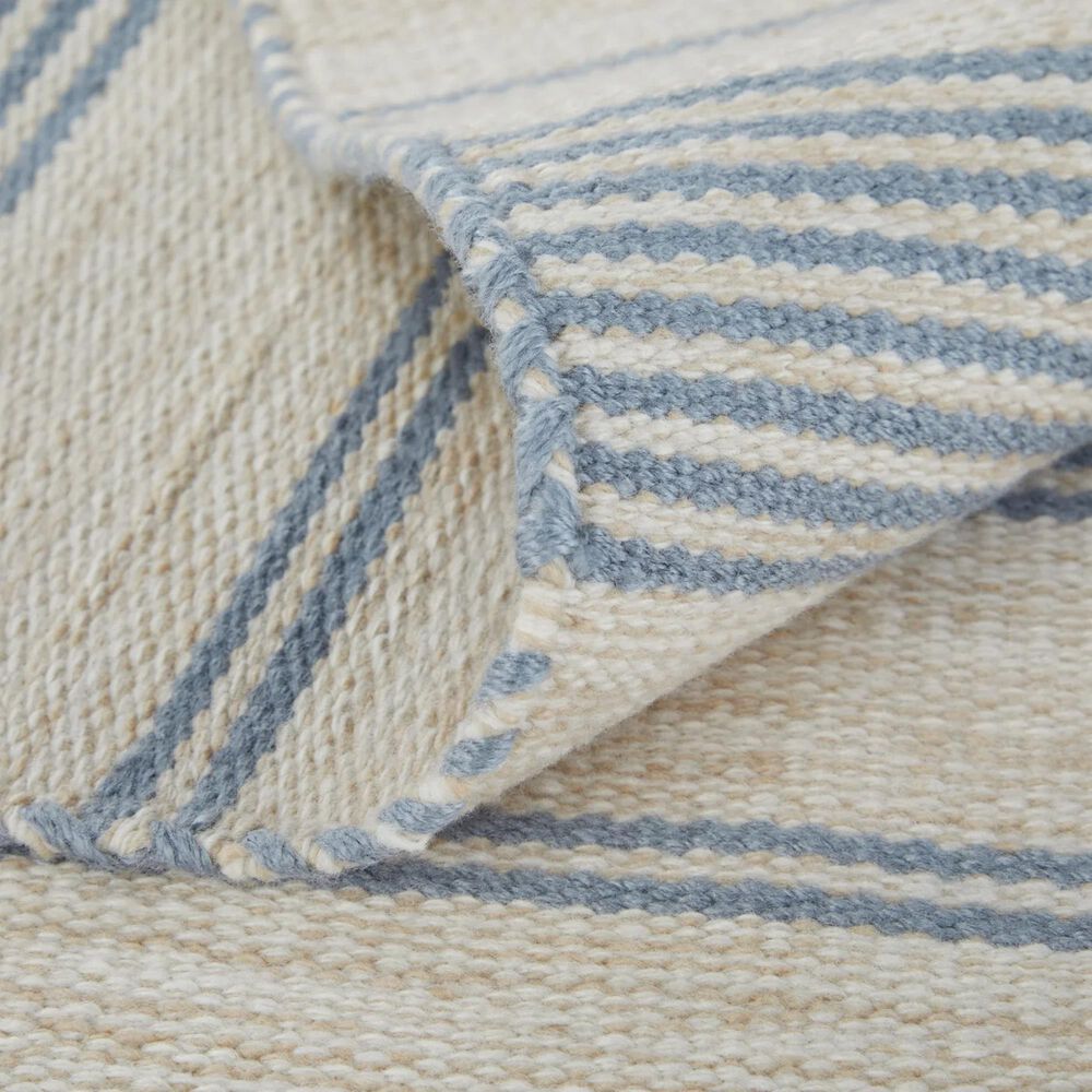 Feizy Duprine 4&#39; x 6&#39; Blue Area Rug, , large
