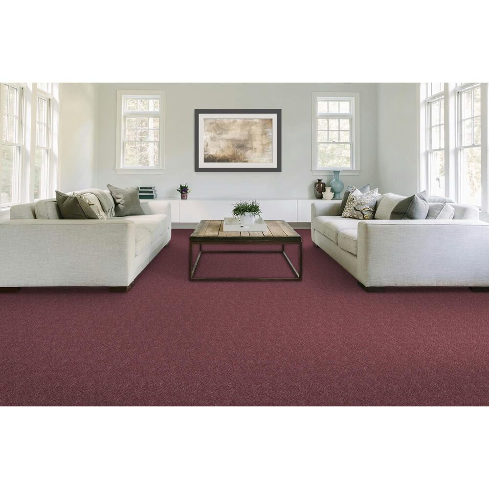 Mohawk Luxuriant Feel Carpet in Sangria, , large