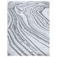 Safavieh Craft CFT843F 8" x 10" Light Grey and Grey Area Rug, , large