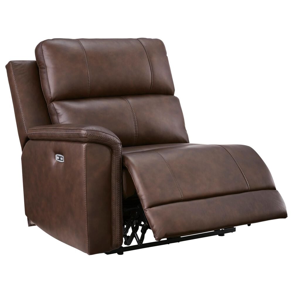 Ashley 3-Piece Power Symmetrical Reclining Sectional Loveseat with Console in Espresso, , large