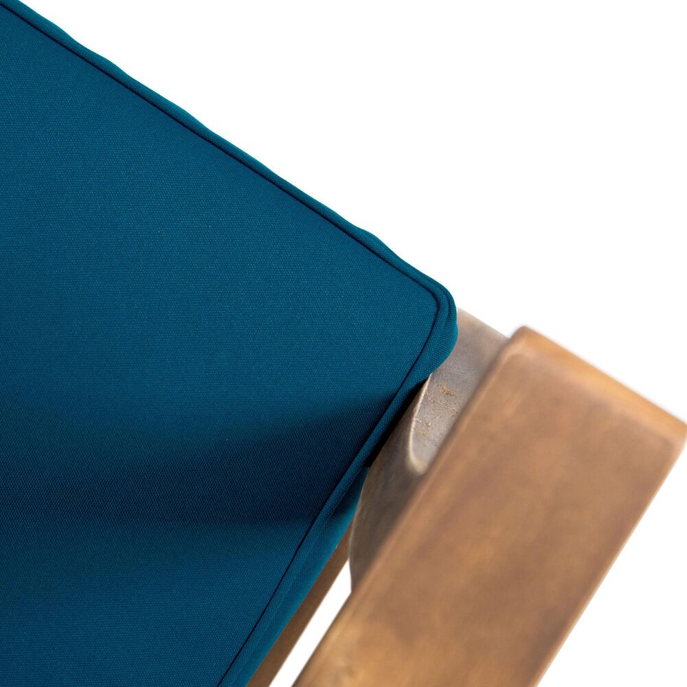 Hearth and Haven Perla Patio Club Chair with Cushions in Blue, , large