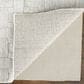 Feizy Redford 8" x 10" White Area Rug, , large