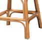 Baxton Studio Adam Swivel Counter Stool in Light Honey, , large