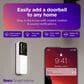 Roku Wire-free Video Doorbell and Chime with 1440p HD Night Vision in White, , large