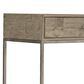 Bernhardt Highland Park Alvar Nightstand in Morel and Glazed Silver, , large