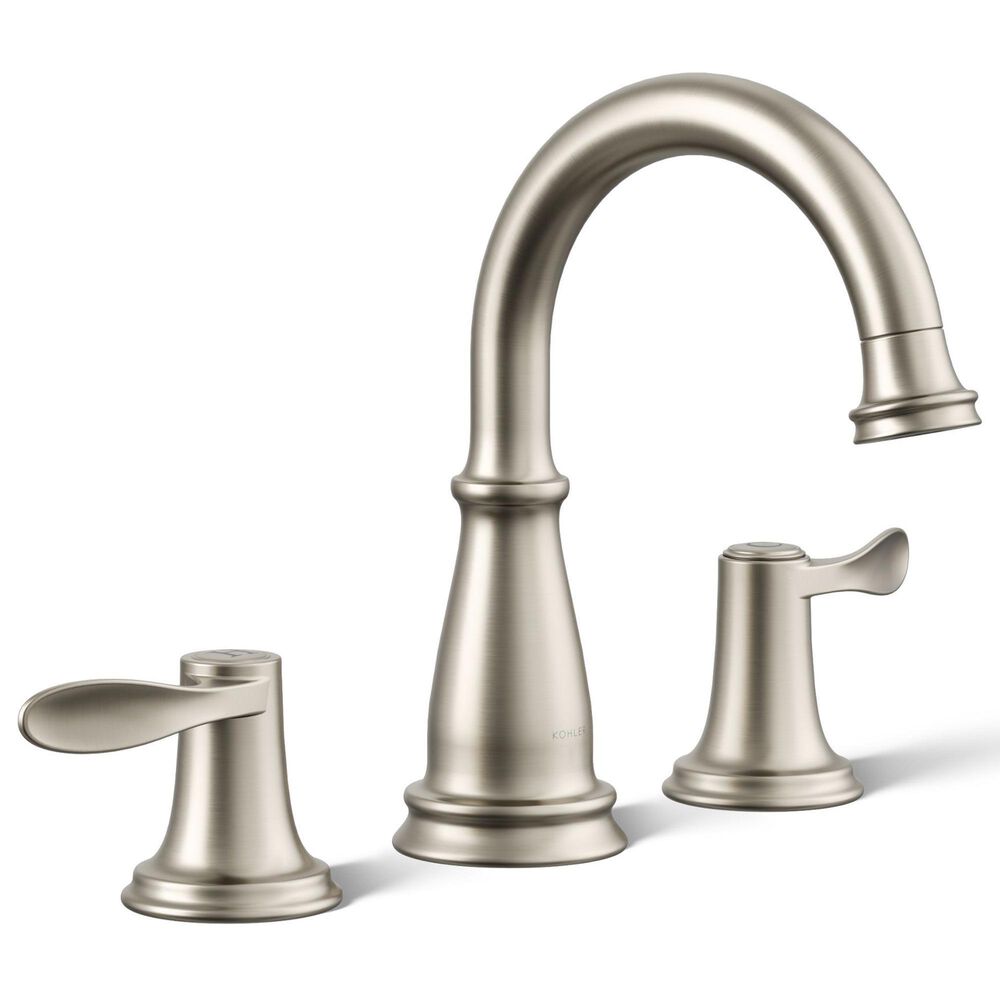 Kohler Bellera Widespread Bathroom Sink Faucet in Vibrant Brushed Nickel, , large