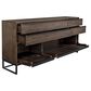 Blue River Nevada 2-Piece Dining Table Set in Dark Brown, , large