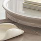 Stickley Furniture Maidsatone 36" Round Cocktail Table in Sandbank, , large